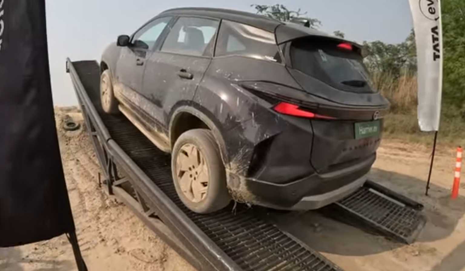 Tata Harrier EV off road