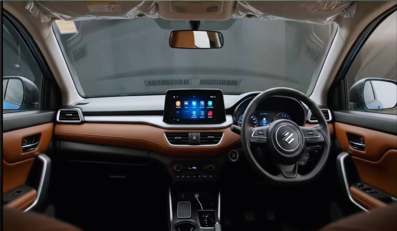 Maruti Brezza 2025 interior Design