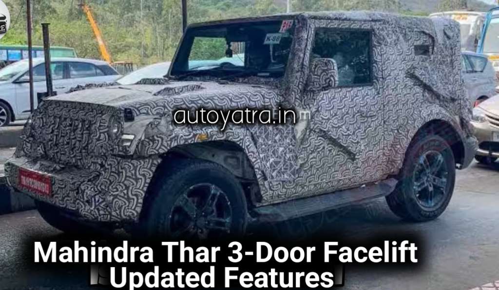 Mahindra Thar 3-Door Facelift