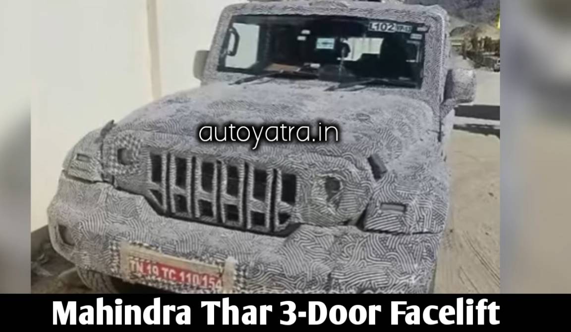 Mahindra Thar 3-Door Facelift 2025