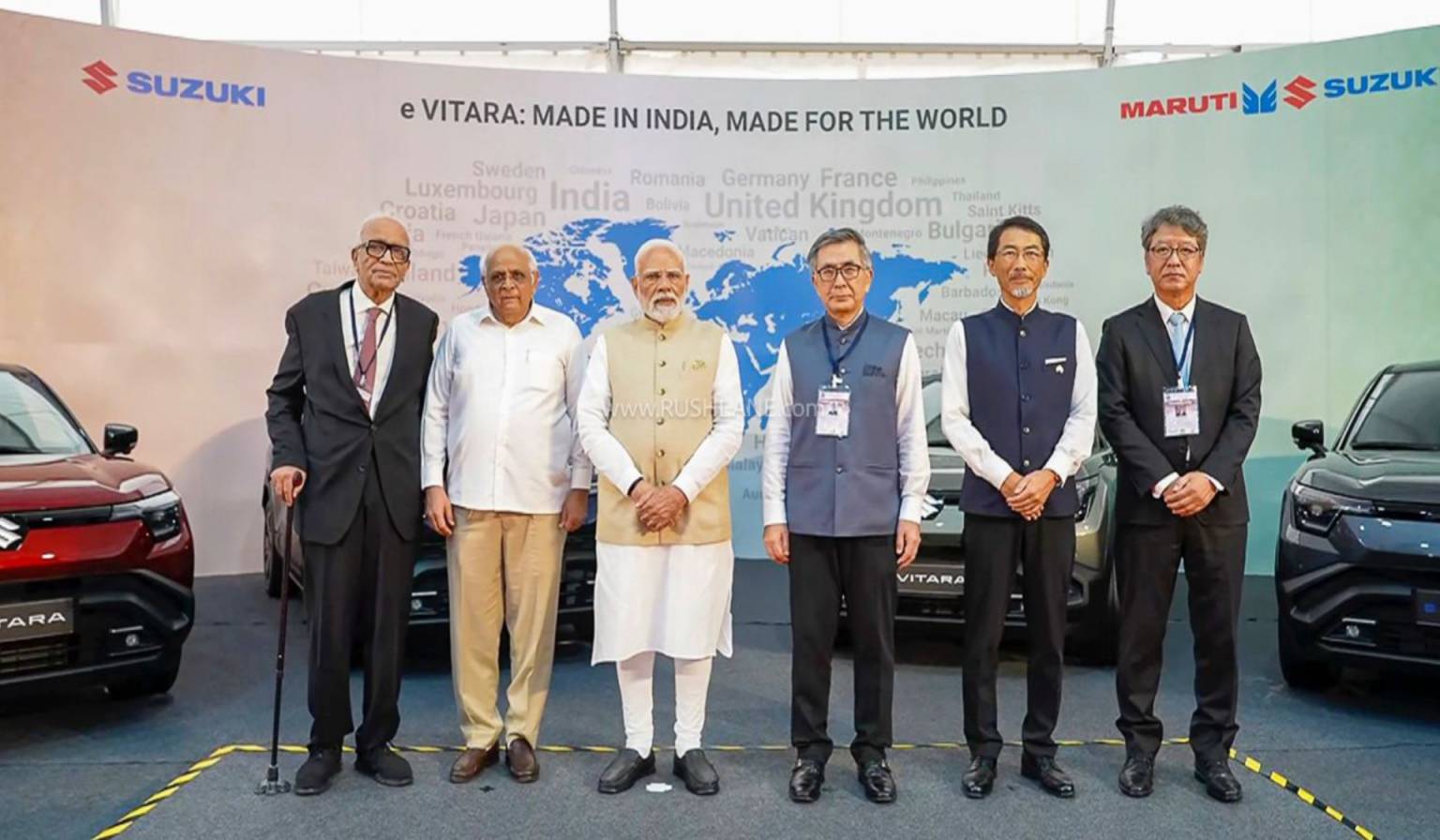 PM Modi Flags Off Production of Maruti Suzuki’s First EV – eVitara