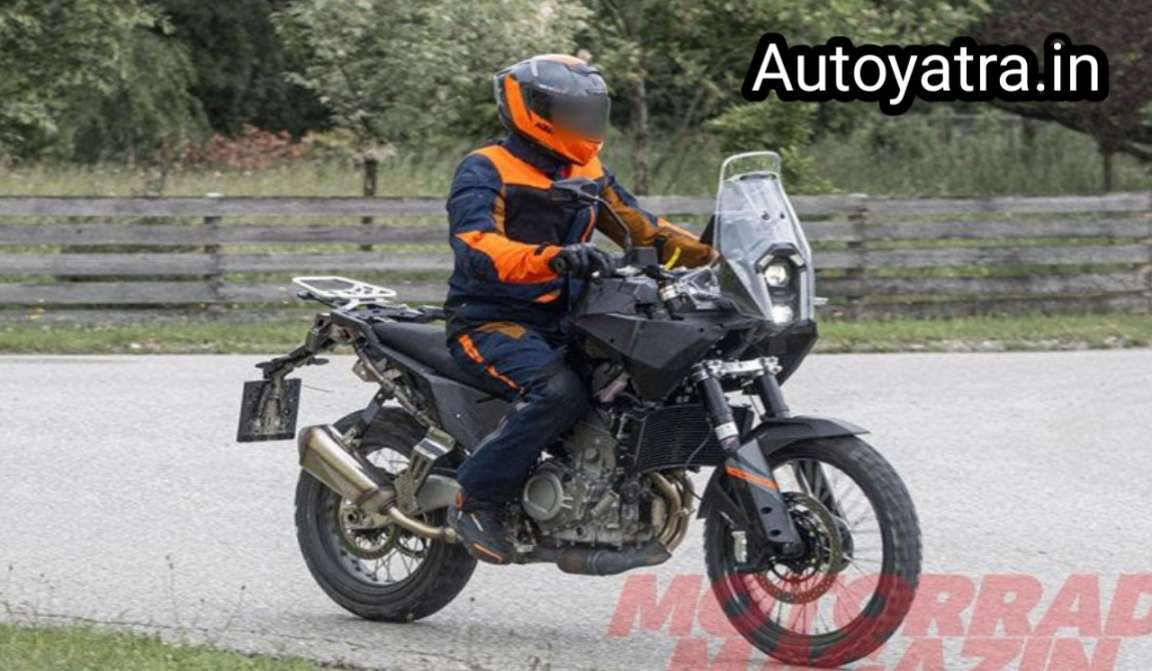KTM 490cc Twin-Cylinder Bike