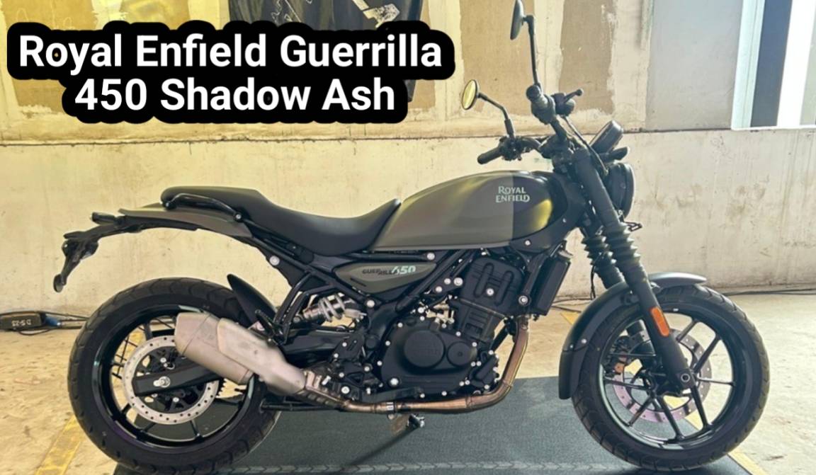 Royal Enfield Guerrilla 450 Shadow Ash