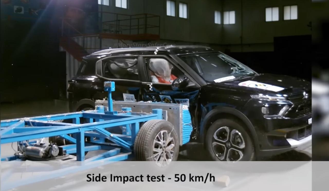 Citroen Aircross Bharat NCAP rating