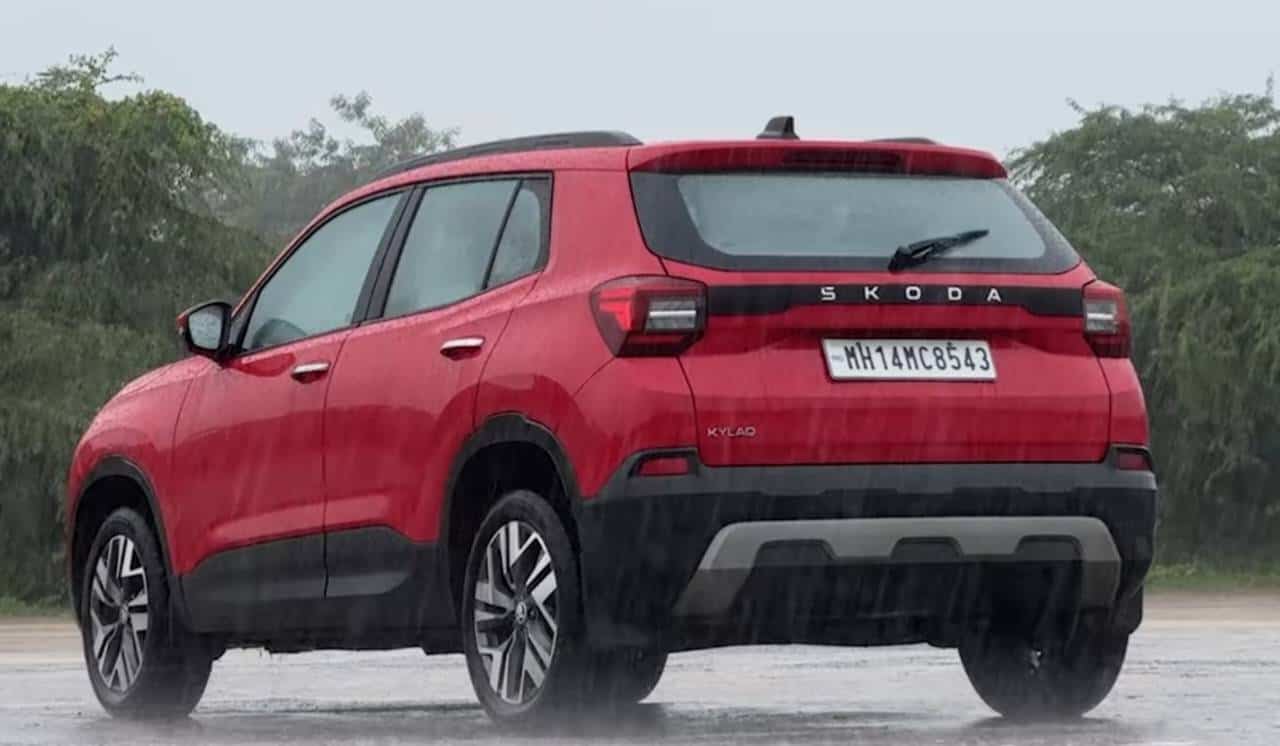 Skoda Kushaq Back 2025